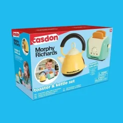 Casdon Toys Casdon - Torradeira e chaleira Morphy Richards, brinquedo interativo para crianças de 3 anos Clearance