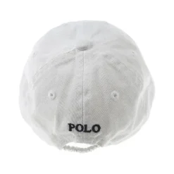 Ralph Lauren Chapéu Polo Branco Clássico para Bebê Discount