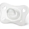 Chicco - 2 Pk Physioforma Silicone Mini Chupeta Ortodôntica Transparente, 0/2M Discount