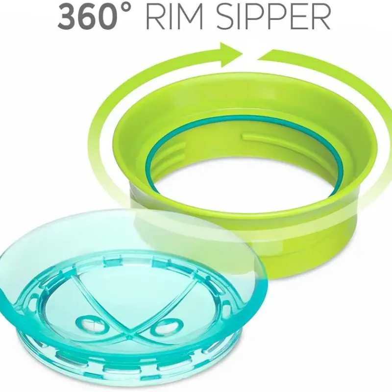 chicco___spoutless_rim_tr_SKUCsJ07zmK_1.webp Chicco - 360° Spoutless Rim Trainer Sippy Cup 9M+ | Green Online