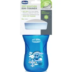 Chicco - 360° Spoutless Rim Trainer Sippy Cup 9M+ | Blue Online