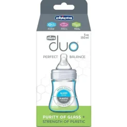 Chicco - Biberão Híbrido Duo 5Oz, Cinzento Online
