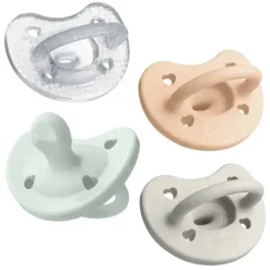 Chicco - Chupeta de silicone PhysioForma Luxe para bebês de 0 a 6 meses, multicolorida 4 unidades Sale
