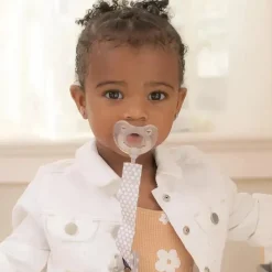 Chicco - Chupeta PhysioForma Luxe Silicone One Piece para Bebés dos 16 aos 24 meses 2 unidades Cristal Transparente Clearance