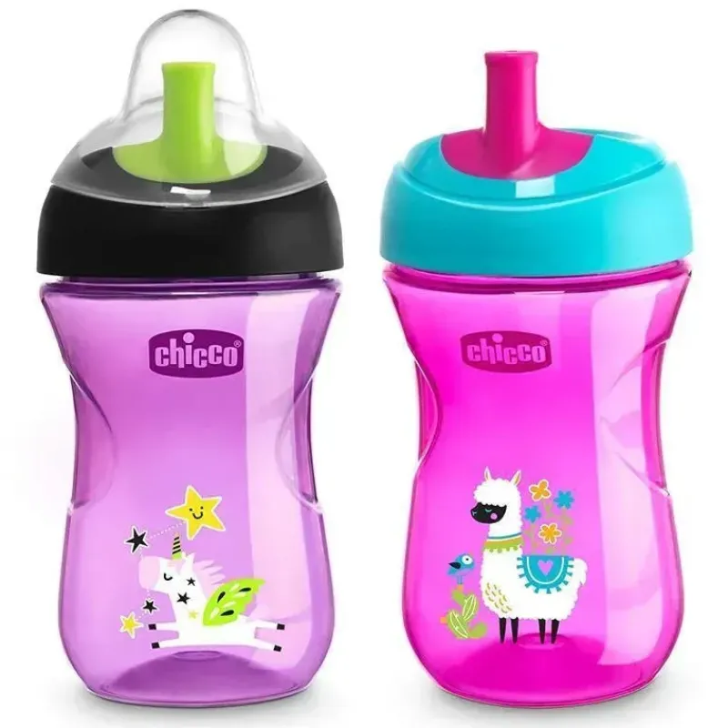 chicco__copo_treinador_de_SKUTbTU3xm5_0.webp Chicco - Copo Treinador de Palha Natural Fit, Rosa/Roxo New