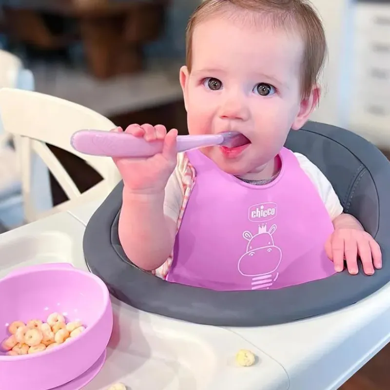 chicco__easy_start_silico_SKUIxBHsE7n_5.webp Chicco - Easy Start Silicone Feeding Gift Set 6M+ | Pink Best