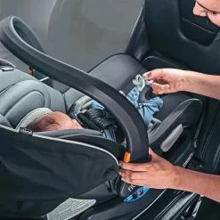 Chicco - Fit2 Adapt assento voltado para trás para bebês e crianças pequenas de 4 a 35 libras, brasa/preto Outlet