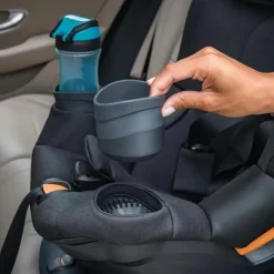 Chicco - Fit360 Cleartex Cadeira de carro giratória conversível, preta Fashion