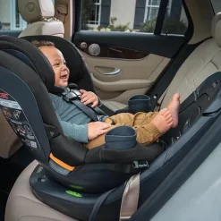 Chicco - Fit360 Cleartex Rotating Convertible Car Seat, Slate Fashion