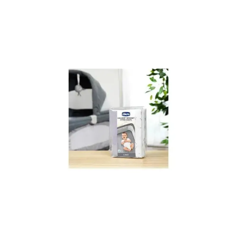 chicco__lenis_de_bero_lul_SKUsB4WdW7p_3.webp Chicco - Lençóis de berço Lullago 2Pk, triângulo de lavanda Best