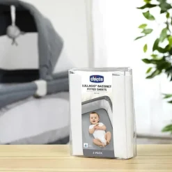 Chicco - Lençóis Lullago 2 unidades, Branco Outlet