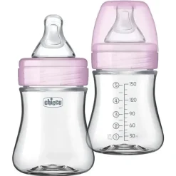 Chicco - mamadeiras híbridas 2Pk Duo 5Oz, rosa Outlet