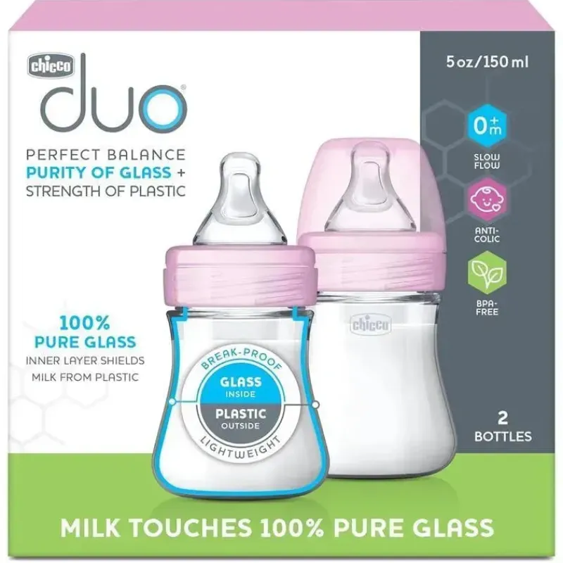 chicco__mamadeiras_hbrida_SKU8CAEw72z_3.webp Chicco - mamadeiras híbridas 2Pk Duo 5Oz, rosa Outlet