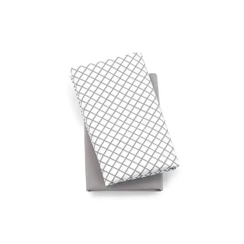chicco__pacotes_de_lenis__SKUXsFFaCF6_0.webp Chicco 2 pacotes de lençóis de ninar de ninar, cinza diamante Sale