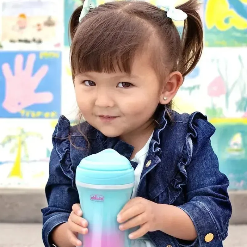 chicco__pk_isolado_rim_sp_SKU3qCVGrqq_5.webp Chicco - 2Pk Isolado Rim Spout Trainer Sippy Cup 9 Oz. Rosa/Teal/Roxo Ombré Hot
