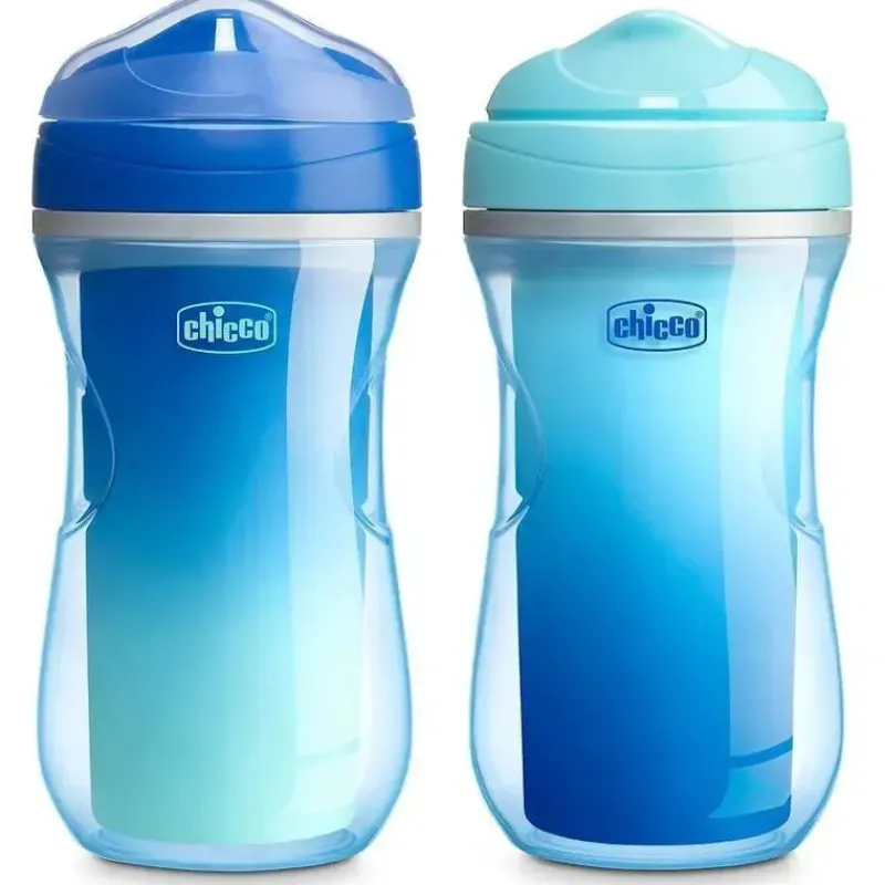 chicco__pk_isolado_rim_sp_SKUm28IxbmL_0.webp Chicco - 2Pk Isolado Rim Spout Trainer Sippy Cup 9 Oz. Ombré azul/petróleo Discount