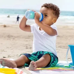 Chicco - 2Pk Isolado Rim Spout Trainer Sippy Cup 9 Oz. Ombré azul/petróleo Discount