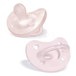 Chicco Feeding - Physioforma Orthodontic Silicone Pacifier Soft Pink 0-6M, 2Pk Sale