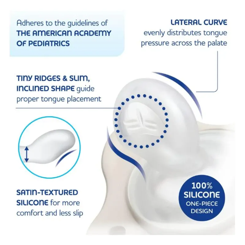 chicco_feeding__physiofor_SKUM8Nih05t_5.webp Chicco Feeding - Physioforma Dual Soft Pacifier Pearl/Sky 2-6M, 2Pk Online