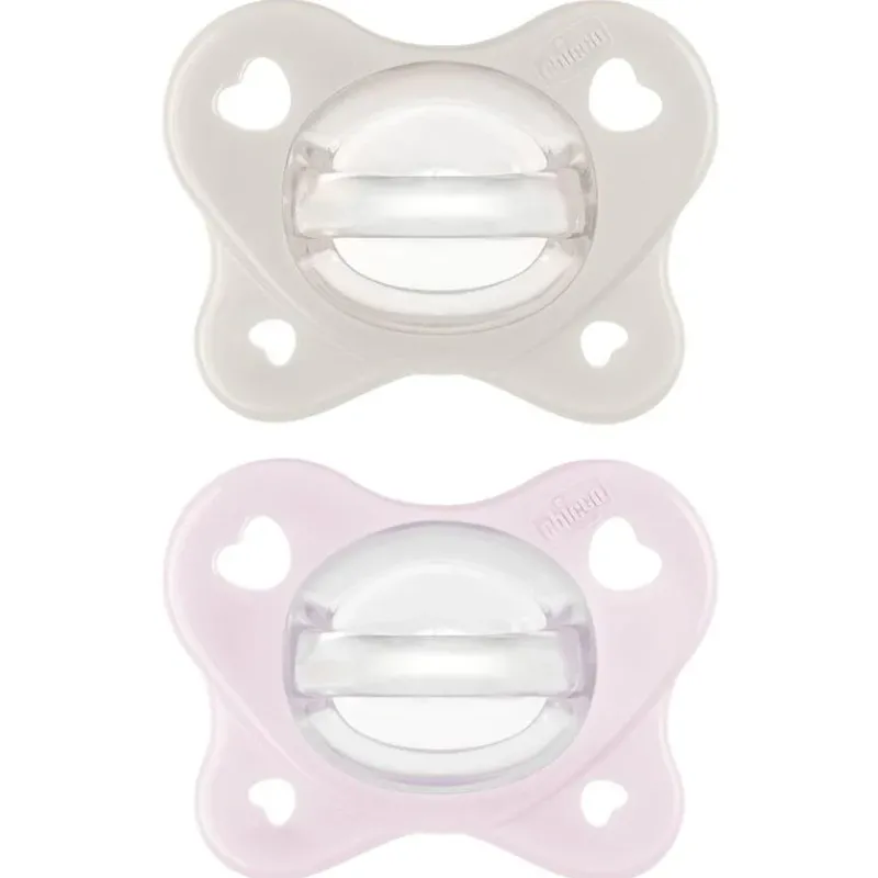 chicco_feeding__physiofor_SKUMNOuQ9zp_0.webp Chicco Feeding - Physioforma Dual Soft Pacifier Pearl/Ballet Slipper 2-6M, 2Pk Online