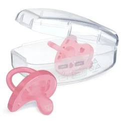 Chicco Feeding - Physioforma Orthodontic Silicone Pacifier Pink 6-16M, 2Pk Outlet
