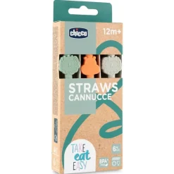 Chicco Feeding - Silicone Straws Variety Pack (6Pcs) Best