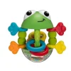 Infantino Chocalho de sapo de chinelos infantil, multicolorido Clearance
