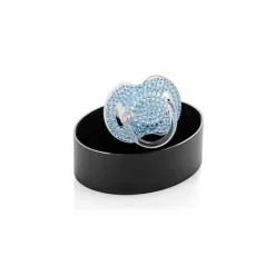 Bling Swarovski Crystal Pacifier Chupeta Bling Swarovski Crystal - Azul Claro (0-6M) Clearance