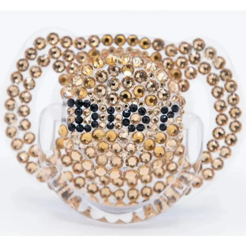 chupeta_de_beb_swarovski__SKUPBqupSBg_1.webp Bling Swarovski Crystal Pacifier Chupeta de bebê Swarovski Dior Gold Hot
