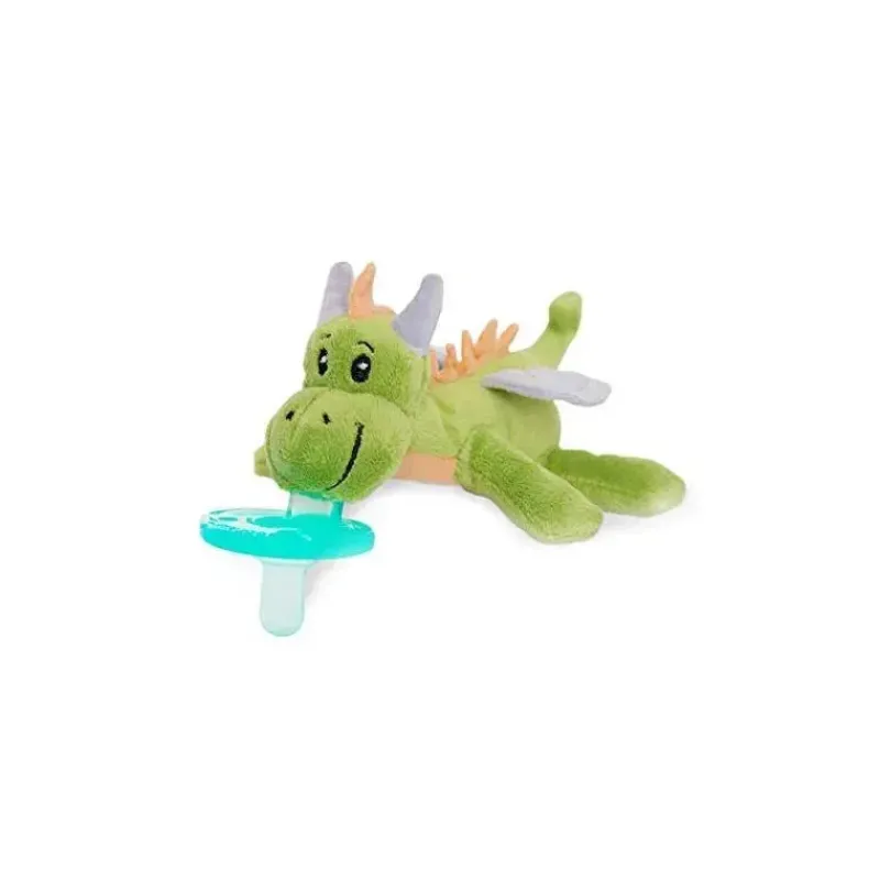 chupeta_infantil_wubbanub_SKUPvSxoe65_1.webp Wubbanub Chupeta infantil - Dragão de conto de fadas Fashion