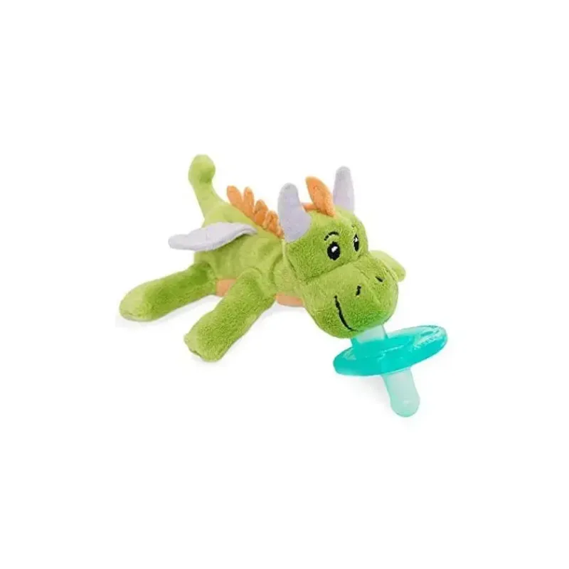 chupeta_infantil_wubbanub_SKUPvSxoe65_2.webp Wubbanub Chupeta infantil - Dragão de conto de fadas Fashion