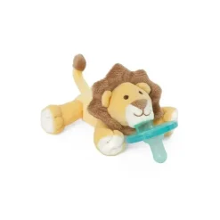 Wubbanub Chupeta infantil bebê leão, marrom Hot