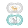 Mam Chupeta Animals 2Ct 6+ M Unissex Clearance