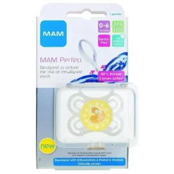 Mam Chupeta Dento-Flex Perfect Unissex 0-6M Best
