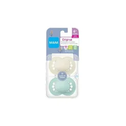 Mam Chupeta Original Matte para Bebê 2 Pacote 6+ M Clearance