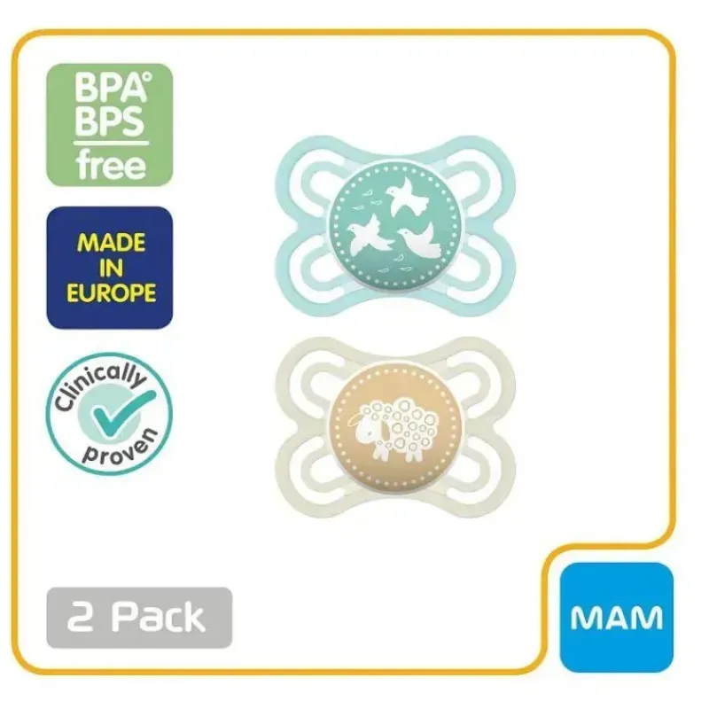 chupeta_mam_pack_m_perfec_SKUP0DcCDVL_2.webp Mam Chupeta 2-Pack 0-6M Perfect - Verde/Amarelo Hot