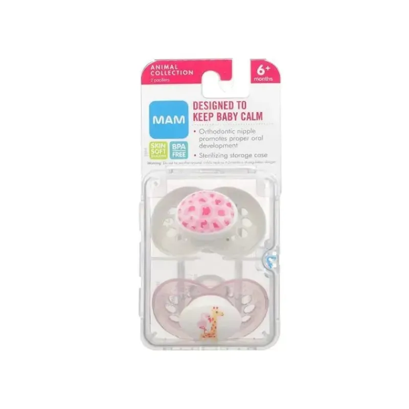 chupeta_ortodntica_mam_an_SKUzVienFNB_1.webp Mam Chupeta ortodôntica Animals, 2 pacotes, menina, 6+ meses Discount