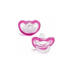 Raz Baby Chupeta Razbaby Jollypop Plus + 3M, Rosa - Pacote com 2 Best