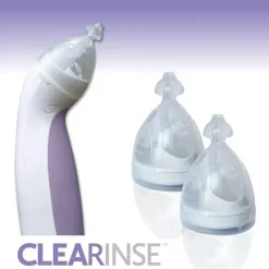 Clearinse - cabeças de lavagem de reposição para aspirador nasal elétrico 2Pk New