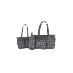 Clevamama - Bolsa de Fraldas Nicole Tote, Asfalto Hot