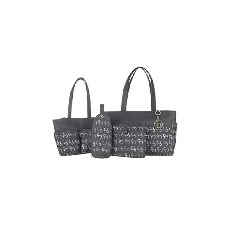 clevamama__bolsa_de_frald_SKUWwzj03UO_0.webp Clevamama - Bolsa de Fraldas Nicole Tote, Asfalto Hot