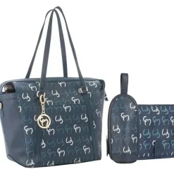 Clevamama - Bolsa de Fraldas Hannah Tote, Marinho Outlet