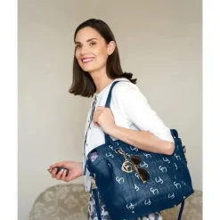 Clevamama - Bolsa de Fraldas Hannah Tote, Marinho Outlet