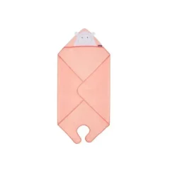 Clevamama Splash N Wrap Avental Toalha Coral Rosa - Toalha de Bebê Online