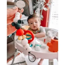Ali + Oli Clipe de chupeta (Mickey Mouse) New