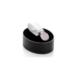Bling Swarovski Crystal Pacifier Clipe de chupeta de cristal Swarovski Bling Aurora Boreal Fashion
