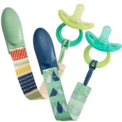 JJ Cole Clipes de chupeta Tomy 2 pk, multicoloridos Outlet