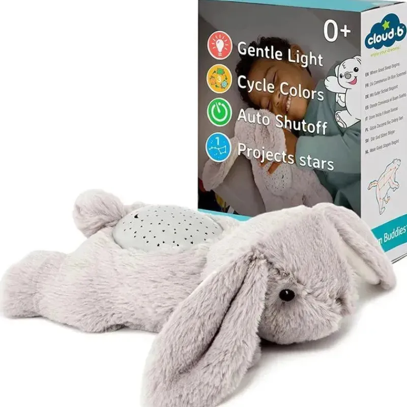 cloud_b__mini_projetor_de_SKUw4tAjZYa_0.webp Cloud B - Mini projetor de luz noturna calmante Dream Buddies, Grey Bunny Best