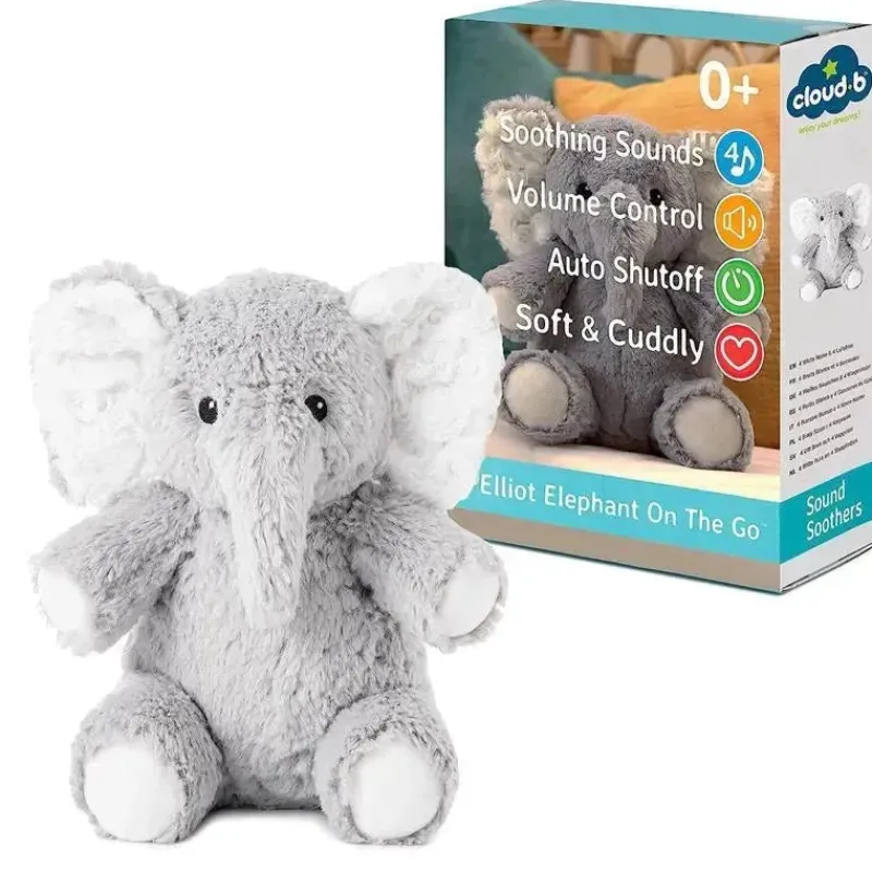 cloud_b__mquina_de_som_co_SKUZpqJfDA0_0.webp Cloud B - Máquina de Som com Sons Calmantes de Ruído Branco, Elliot Elephant Fashion