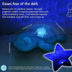 Cloud B - Ocean Projector Nightlight, Tranquil Turtle New